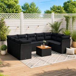 Elevate Your Outdoor Space with This 10-Piece Sofa Set