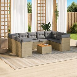Enhance Your Outdoor Space with 10-Piece Sofa Set