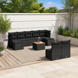 Transform Your Outdoor Space with a 10-Piece Garden Sofa Set