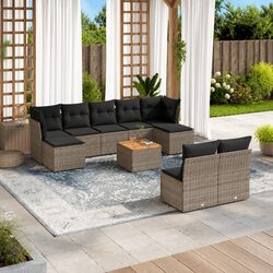 Elevate Your Outdoor Space with a 10 Piece Garden Sofa Set