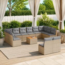Elevate Your Outdoor Space with 13 Piece Sofa Set