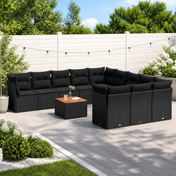 Create Inviting Outdoor Spaces with This 12-Piece Sofa Set