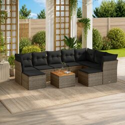 Enhance Your Outdoor Space with 10 Piece Garden Sofa Set