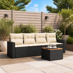 Enhance Your Outdoor Living with 5 Piece Garden Sofa Set