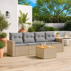 Elevate Your Outdoor Space with This 5-Piece Sofa Set