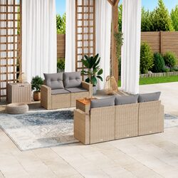 Elevate Your Outdoor Space with a Stylish 6-Piece Sofa Set