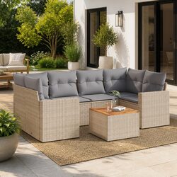 Transform Your Outdoor Space with a 7 Piece Sofa Set