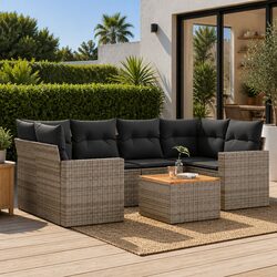 Create an Inviting Space with a 7 Piece Garden Sofa Set