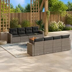 Transform Your Outdoor Space with this 9-Piece Sofa Set