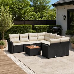Stylish 9-Piece Outdoor Sofa Set for Your Patio