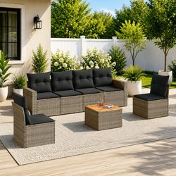 Enhance Your Outdoor Space with this 7-Piece Sofa Set