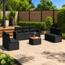 Transform Your Outdoor Space with This 8 Piece Sofa Set