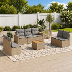 8-Piece Outdoor Sofa Set for Relaxation and Style