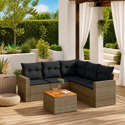 Elevate Your Outdoor Living with a 6-Piece Sofa Set