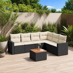 Enhance Your Outdoor Space with 7 Piece Garden Sofa Set