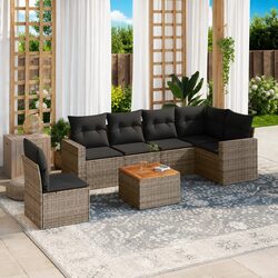 Enhance Your Outdoor Space with This 7 Piece Sofa Set