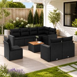 Enhance Your Outdoor Space with a 9 Piece Sofa Set