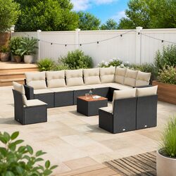 Elevate Your Patio Experience with This 11-Piece Sofa Set