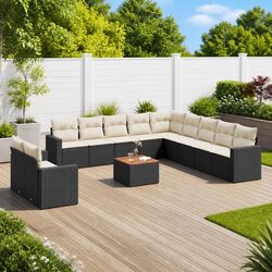 Transform Your Outdoor Space with 12 Piece Sofa Set