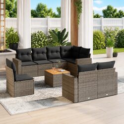 Upgrade Your Outdoor Space with a 9 Piece Garden Sofa Set