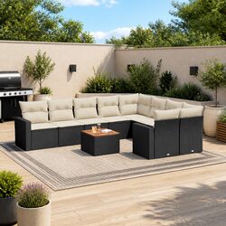 Transform Your Outdoor Space with 10 Piece Sofa Set