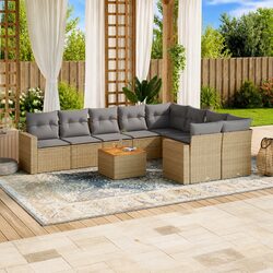 Enhance Your Outdoor Space with a 10-Piece Sofa Set