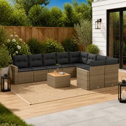 Enhance Your Outdoor Space with a 10-Piece Sofa Set