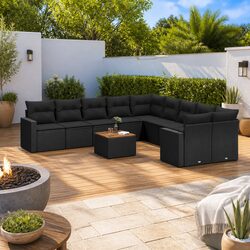 Transform Your Patio with an 11-Piece Outdoor Sofa Set