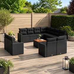 12-Piece Modular Garden Sofa Set for Stylish Outdoor Living