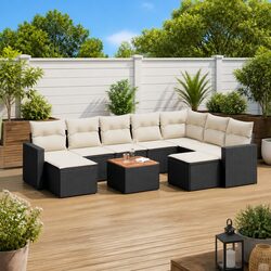Transform Your Outdoor Space with 10-Piece Sofa Set