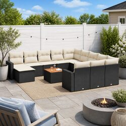 Enhance Your Outdoor Space with 13 Piece Sofa Set