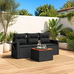 Transform Your Outdoor Living with This 4 Piece Sofa Set