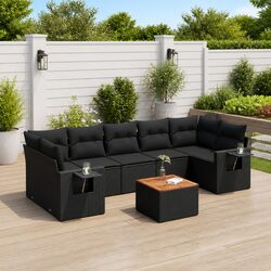 Elevate Your Outdoor Space with this 8-Piece Sofa Set
