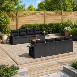 Enhance Your Outdoor Space with 9-Piece Garden Sofa Set