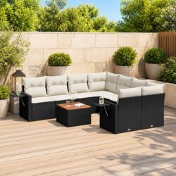 Enhance Your Outdoor Living with This 9 Piece Sofa Set