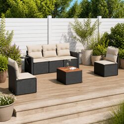 Enhance Your Outdoor Living with This 6-Piece Sofa Set