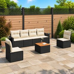 7 Piece Modular Garden Sofa Set to Enhance Your Patio