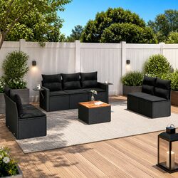 Enhance Your Outdoor Living with This 8-Piece Sofa Set