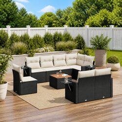 Elevate Your Outdoor Space with a 9 Piece Sofa Set