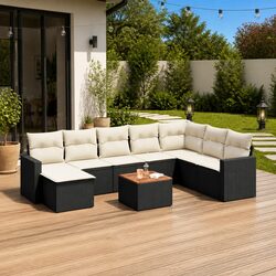 Enhance Your Outdoor Space with a 9 Piece Sofa Set