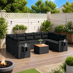 Enhance Your Outdoor Living with a 10 Piece Sofa Set
