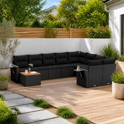 Elevate Your Outdoor Space with This 10 Piece Sofa Set