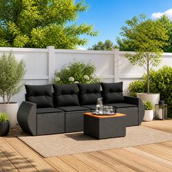 Elevate Your Outdoor Space with 5 Piece Garden Sofa Set