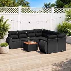 Transform Your Outdoor Space with a 9 Piece Sofa Set