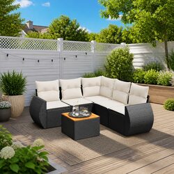 Elevate Your Outdoor Experience with This 6-Piece Sofa Set