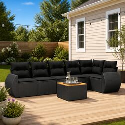Elevate Your Outdoor Space with a 7 Piece Garden Sofa Set