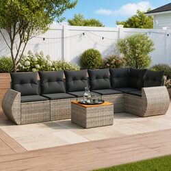 Enhance Your Outdoor Space with This 7 Piece Sofa Set