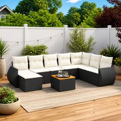 Enhance Your Outdoor Space with a 9 Piece Sofa Set