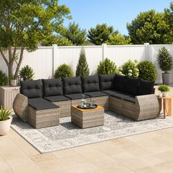 Elevate Your Outdoor Space with This 9 Piece Sofa Set