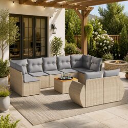10-Piece Outdoor Sofa Set to Enhance Your Outdoor Space